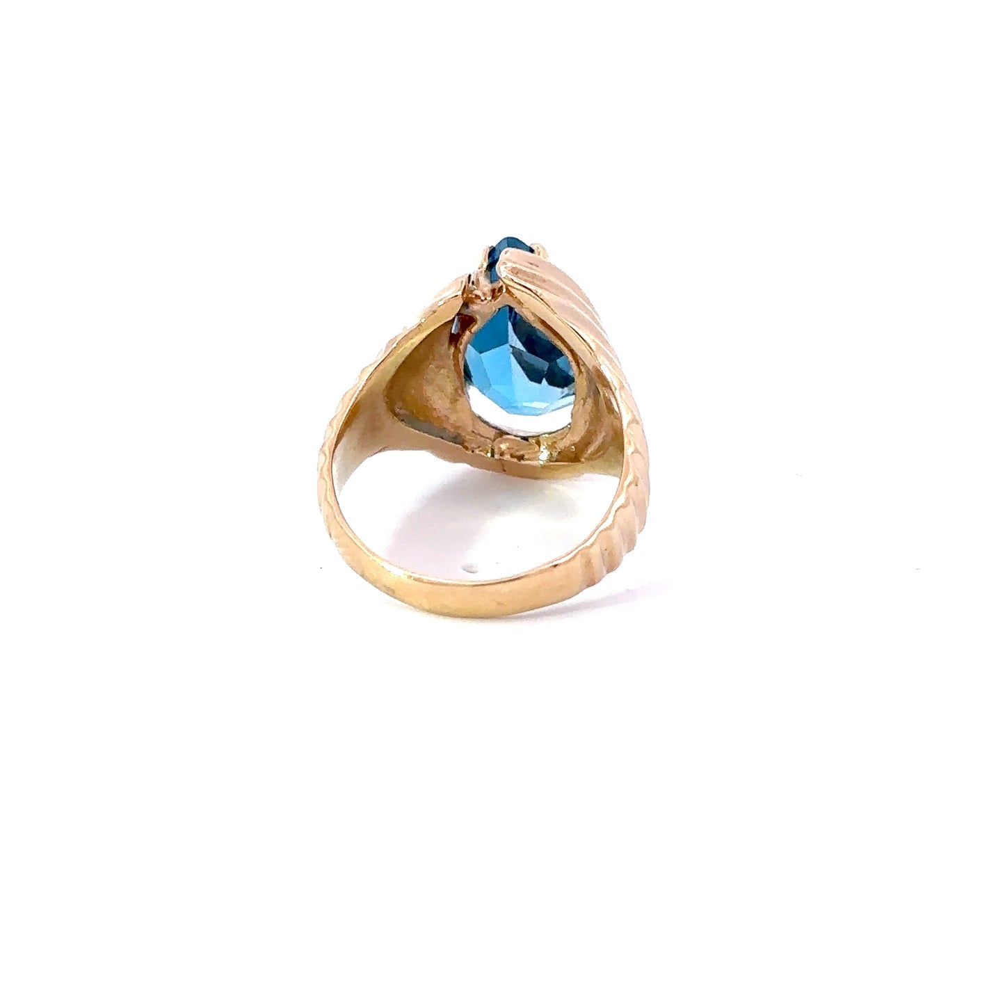 Genuine Blue Topaz ring